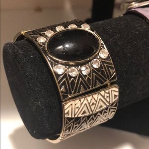 Black/Gold Bracelet